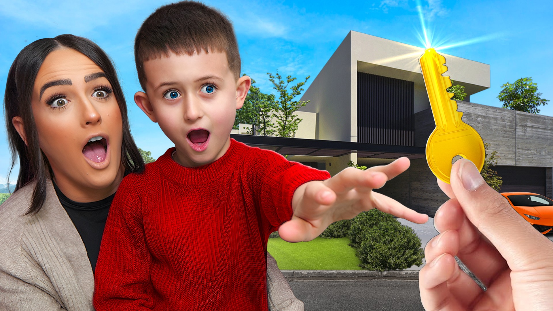 I Surprised A Family With Their Dream House!