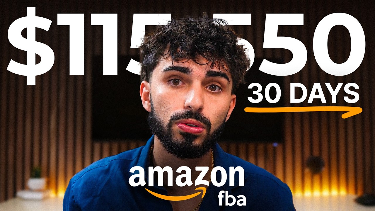 How I Made $115,550 in 1 Month with Amazon FBA