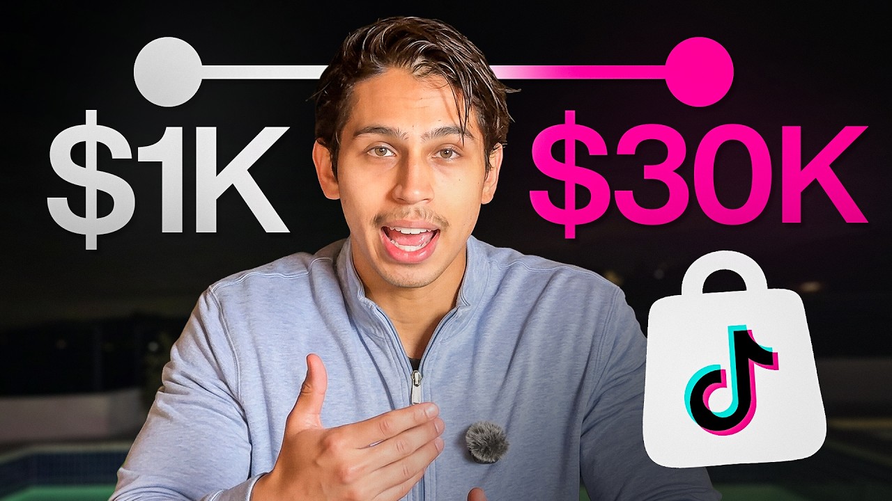 How I Scaled From $1k/mo to $30,000/mo on TikTok Shop