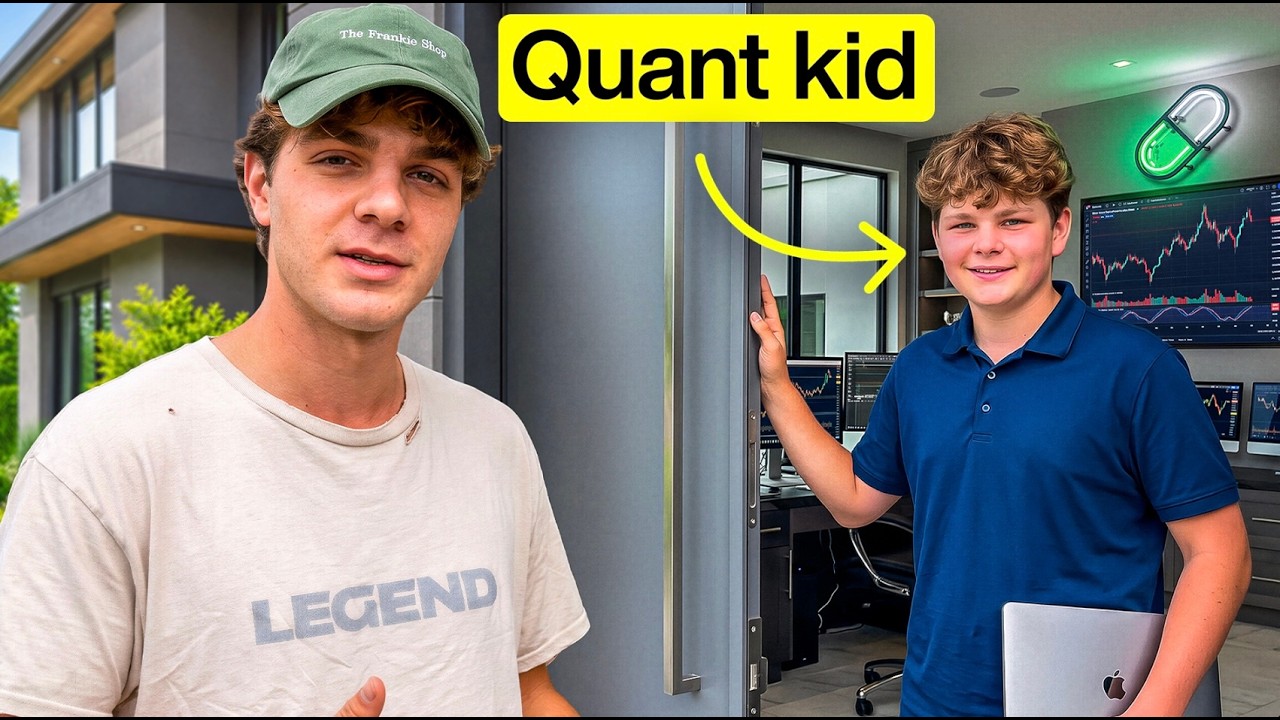 I Spent a Day With The Quant Kid