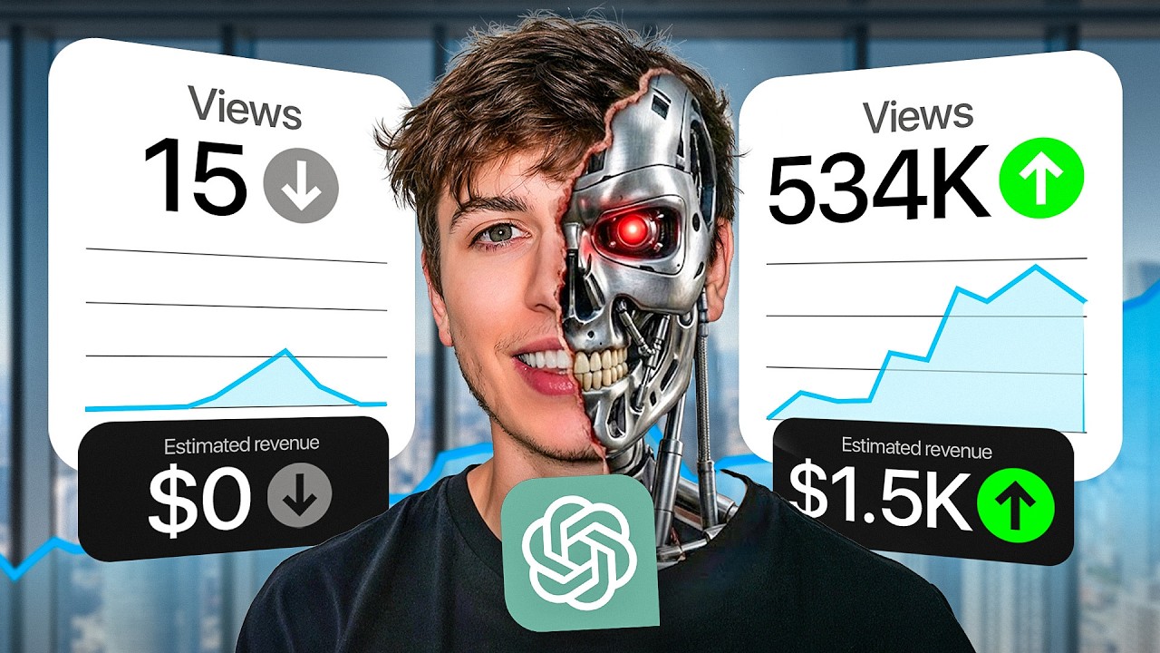 I Blew Up a YouTube Channel in 7 Days with AI To Prove It's Not Luck