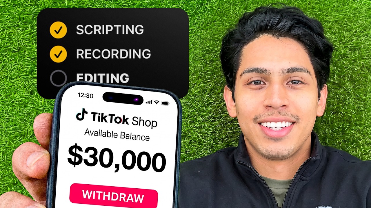How a $30k/mo TikTok Shop Affiliate Records Viral Videos (LIVE)